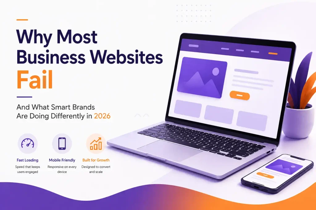 Why most business websites fail and how to fix it with website development and SEO strategy in Ghaziabad