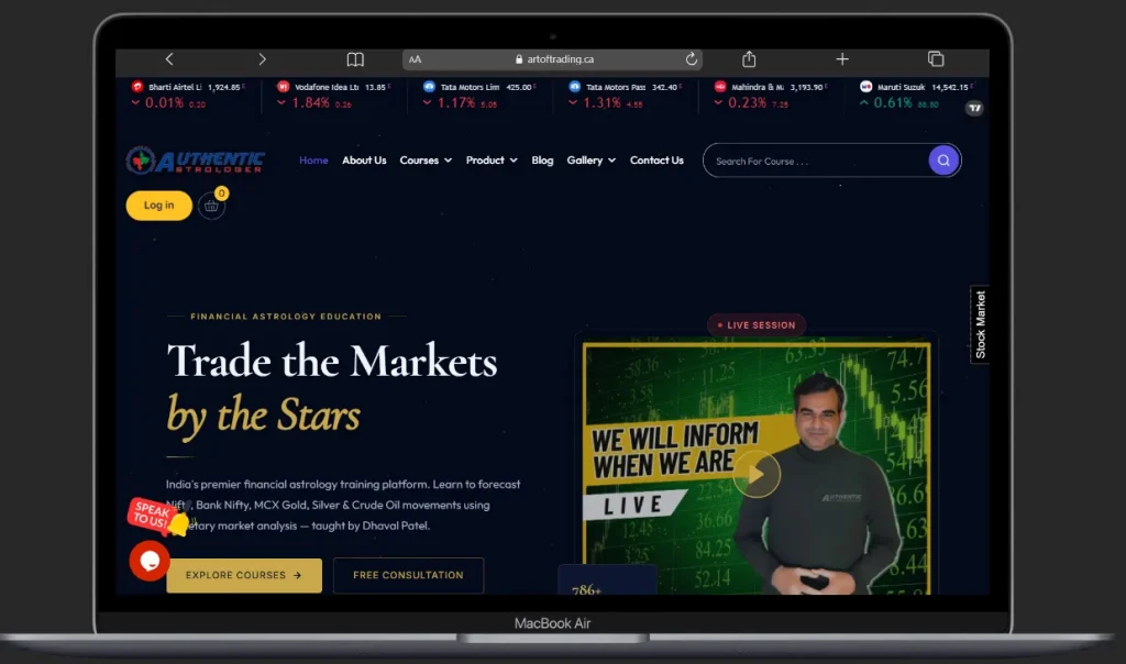 Art of Trading Canada – Website Development, LMS & SEO Case Study